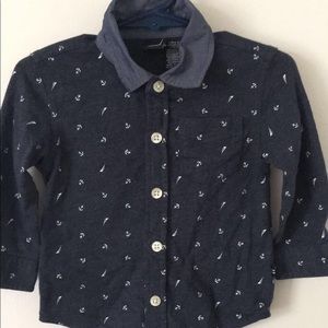 Baby Boy Long Sleeve Shirt